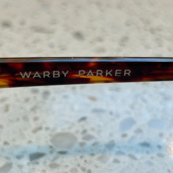 Warby Parker Brown Tortoise Hughes Frame, Medium - Picture 5 of 11